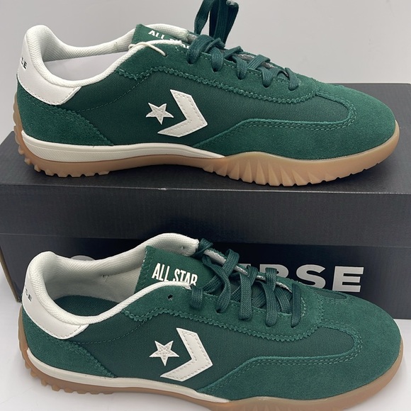 Converse Men’s RUN STAR TRAINER OX GREEN ENVY/EGRET/WHITE A13359C Sneakers - Picture 3 of 16